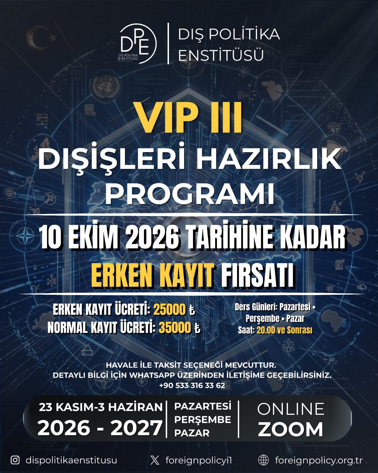 Dışişleri Hazırlık VIP III